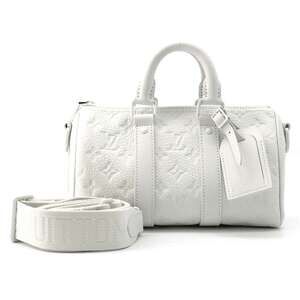 Louis Vuitton Handbag Taurillon Leather Keepall Bandouliere Full Moon Bag